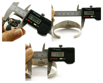 Navajo Bracelet .925 Silver & 14k Solid Gold MM Rogers and NJ Cuff C.80's