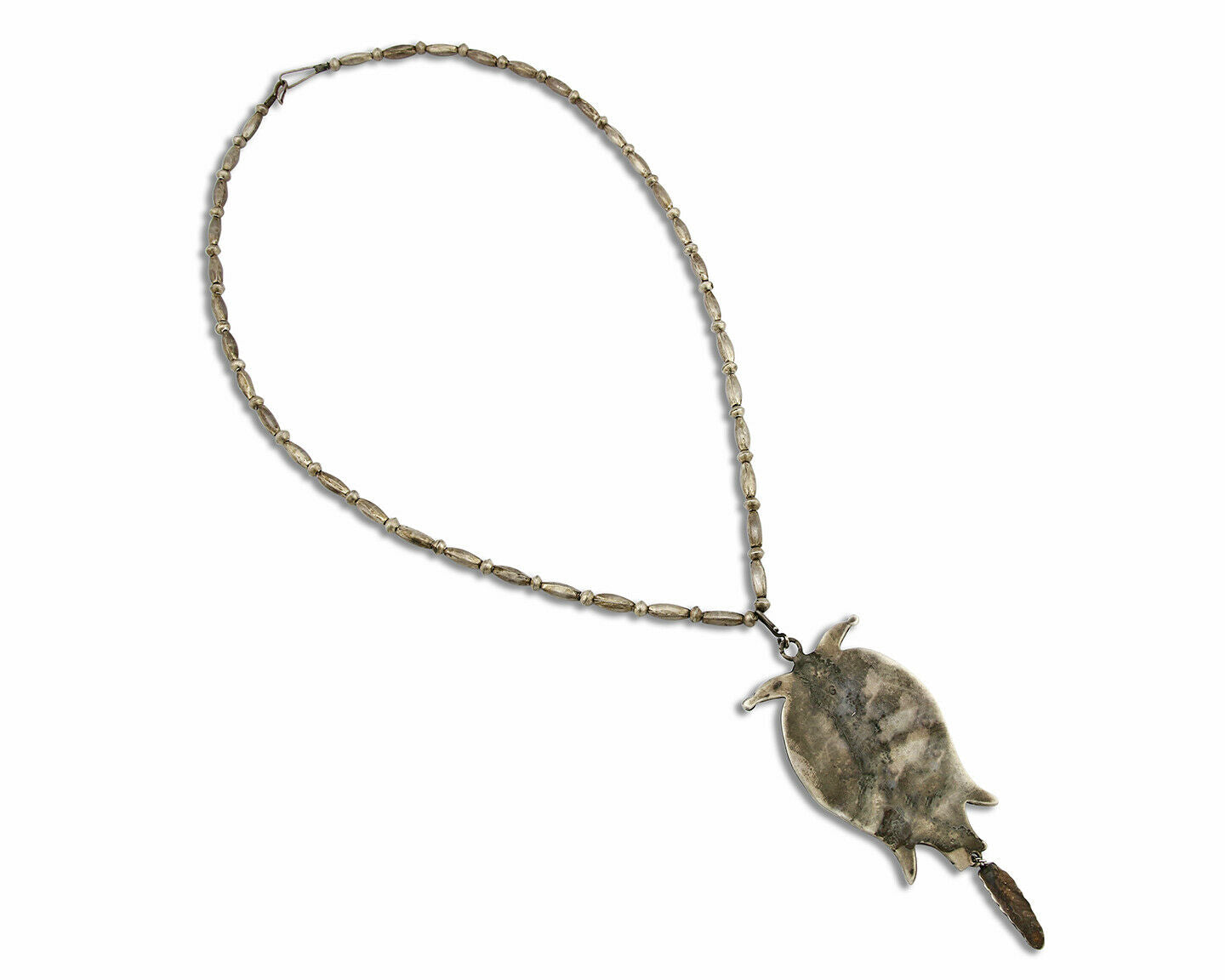 Old Pawn Navajo George Jones Natural Mined Turquoise .925 Silver Cuff