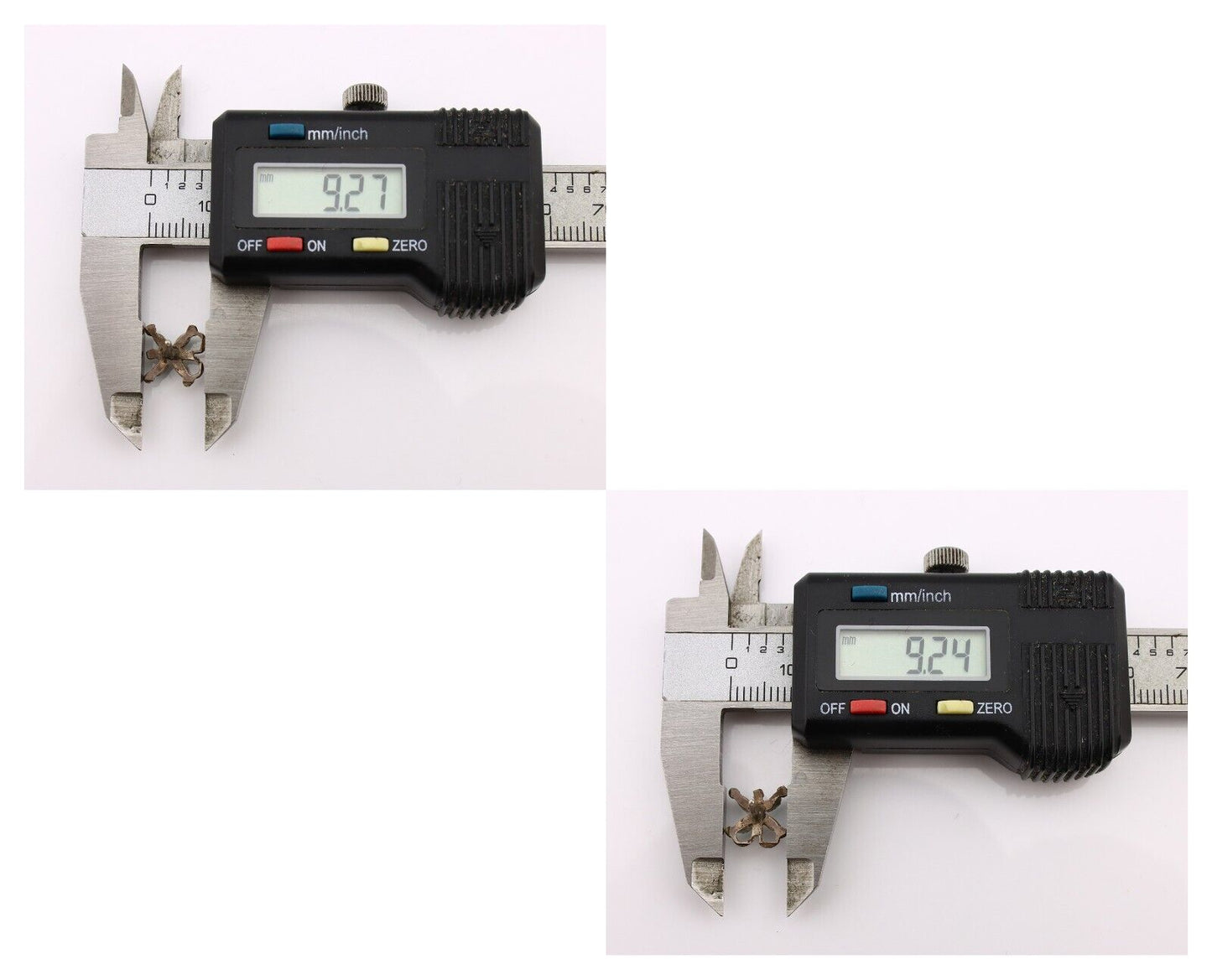 Zuni Earrings 925 Silver Sleeping Beauty Butterfly Turquoise Native Artist C80s