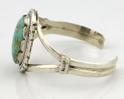 Navajo Bracelet .925 Silver Southwest Turquoise Apache Manufacturing C.80's