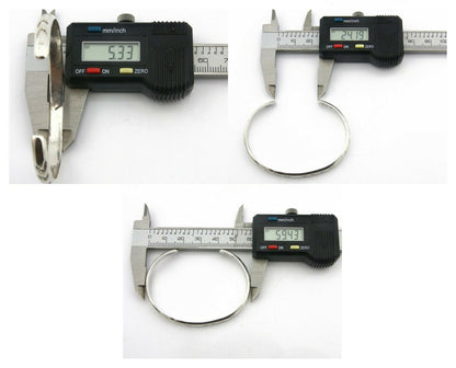 Navajo Bracelet .925 Silver Hand Stamped Arrow Head Artist Montoya C.80's