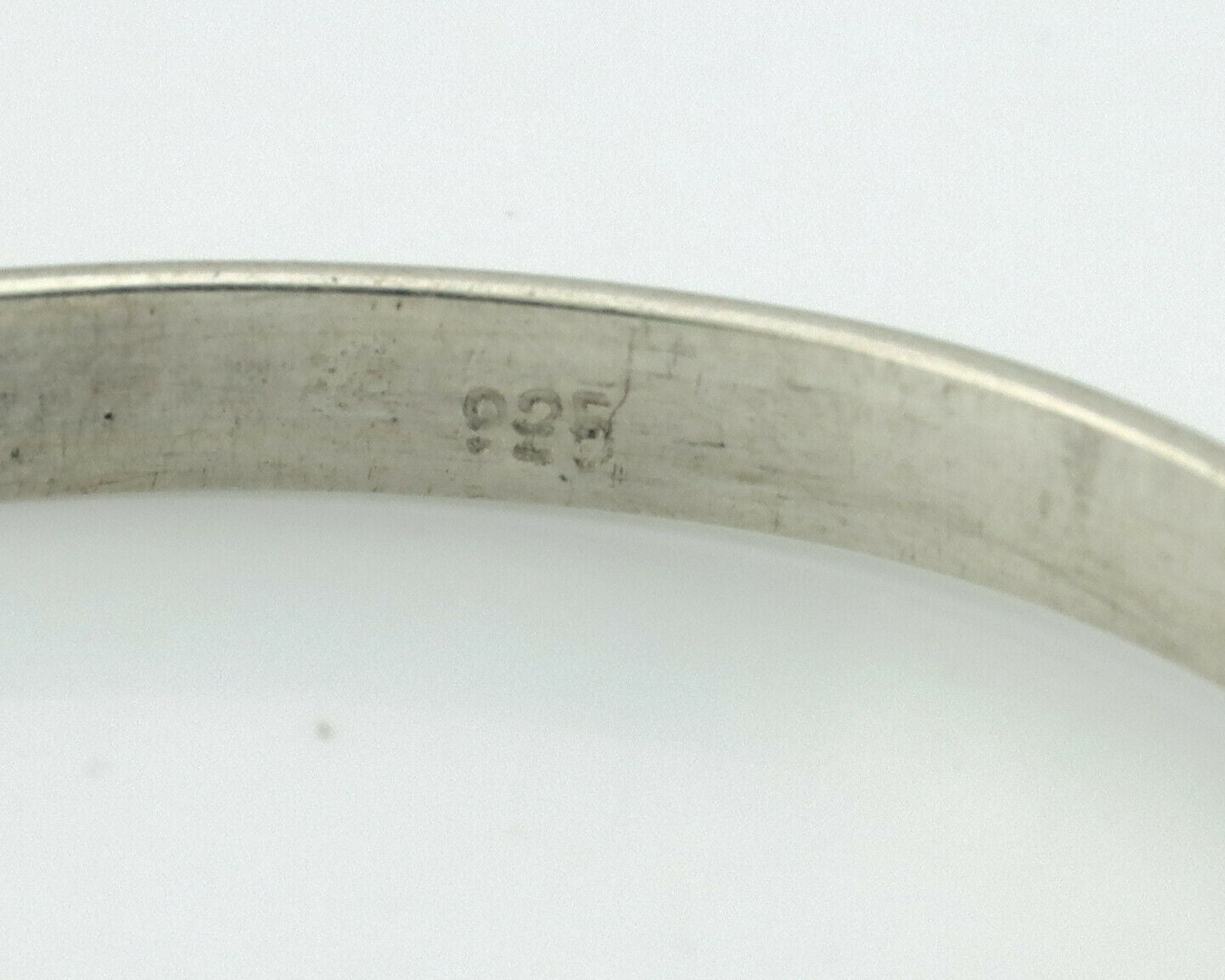 Navajo Bracelet SOLID .925 Silver Native American Artist C.80's