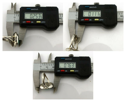 Navajo Ring .925 Silver Kingman Turquoise Handmade Native American Artist C.80's