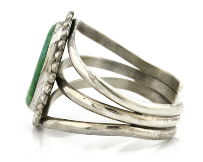 Women's .925 Silver Crescent Valley Turquoise Signed Jerry Roan C.80's