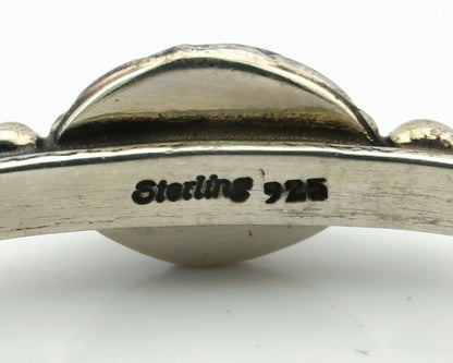 Navajo Bracelet .925 Silver Royston Turquoise Native American Artist C.90's