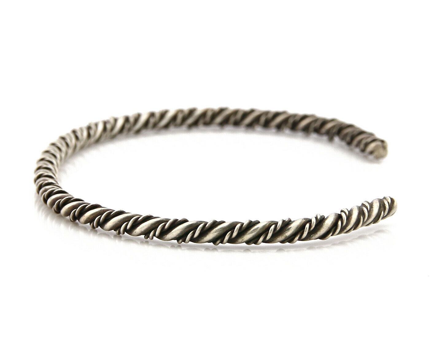 Navajo Bracelet .925 Silver Handmade American Artist Circa 70's