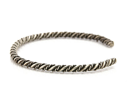 Navajo Bracelet .925 Silver Handmade American Artist Circa 70's