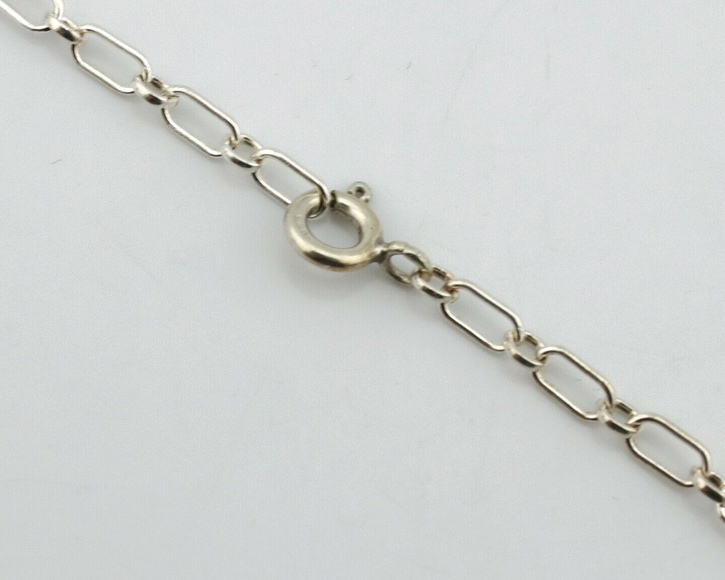 Navajo Pendant .925 Silver Spiderweb Turquoise Native American C.80's