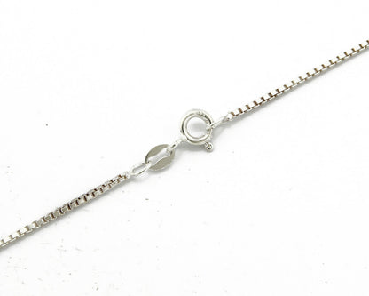 Women's Navajo Pendant Pin Inlaid Gemstone Carved .925 Silver Artist RB