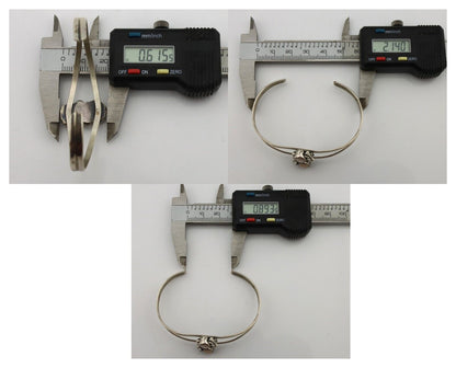 Women's Navajo Bracelet 925 Silver Natural Pink Mussel Native American C.80's