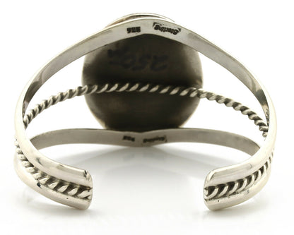 Navajo Bracelet .925 Silver Black Onyx Artist Native American C.90's