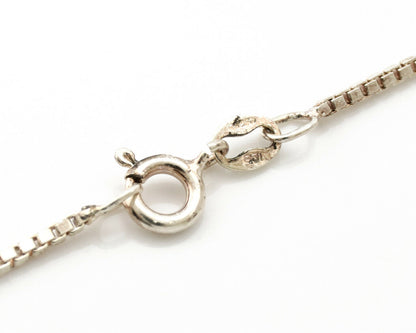 Navajo Necklace .925 Silver Spiderweb Turquoise Artist Signed C Montoya C.80's