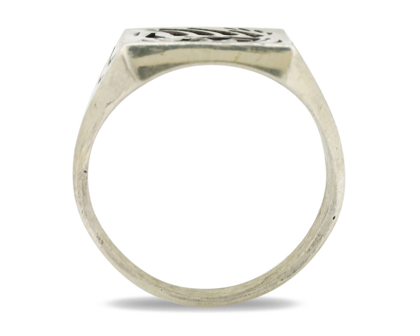 Navajo Bagger Paw Ring .925 Silver Handmade Native American Artist C.1980's