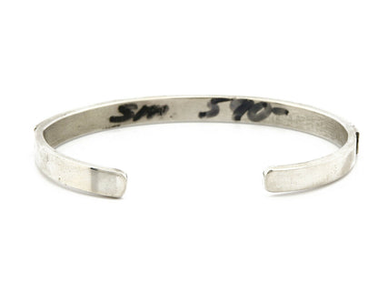 Navajo Bracelet .925 Silver & 14k Solid Gold MM Rogers and AS Cuff C.80's