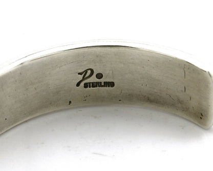 Women's Navajo Bracelet 14k SOLID Gold .925 Silver Signed Delgarito