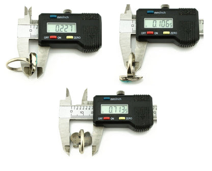 Zuni Ring 925 Silver Natural Blue Turquoise Artist Signed Simplicio C.80's