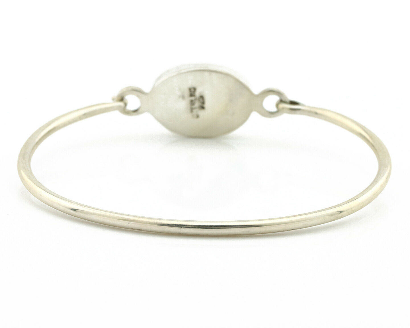 Navajo Bracelet .925 Silver Blue Arizona Turquoise Native American Artist C.90's