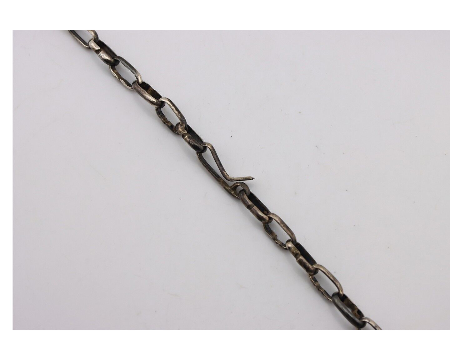 Navajo Necklace 925 Silver Sleeping Beauty Turquoise Native American C.80's
