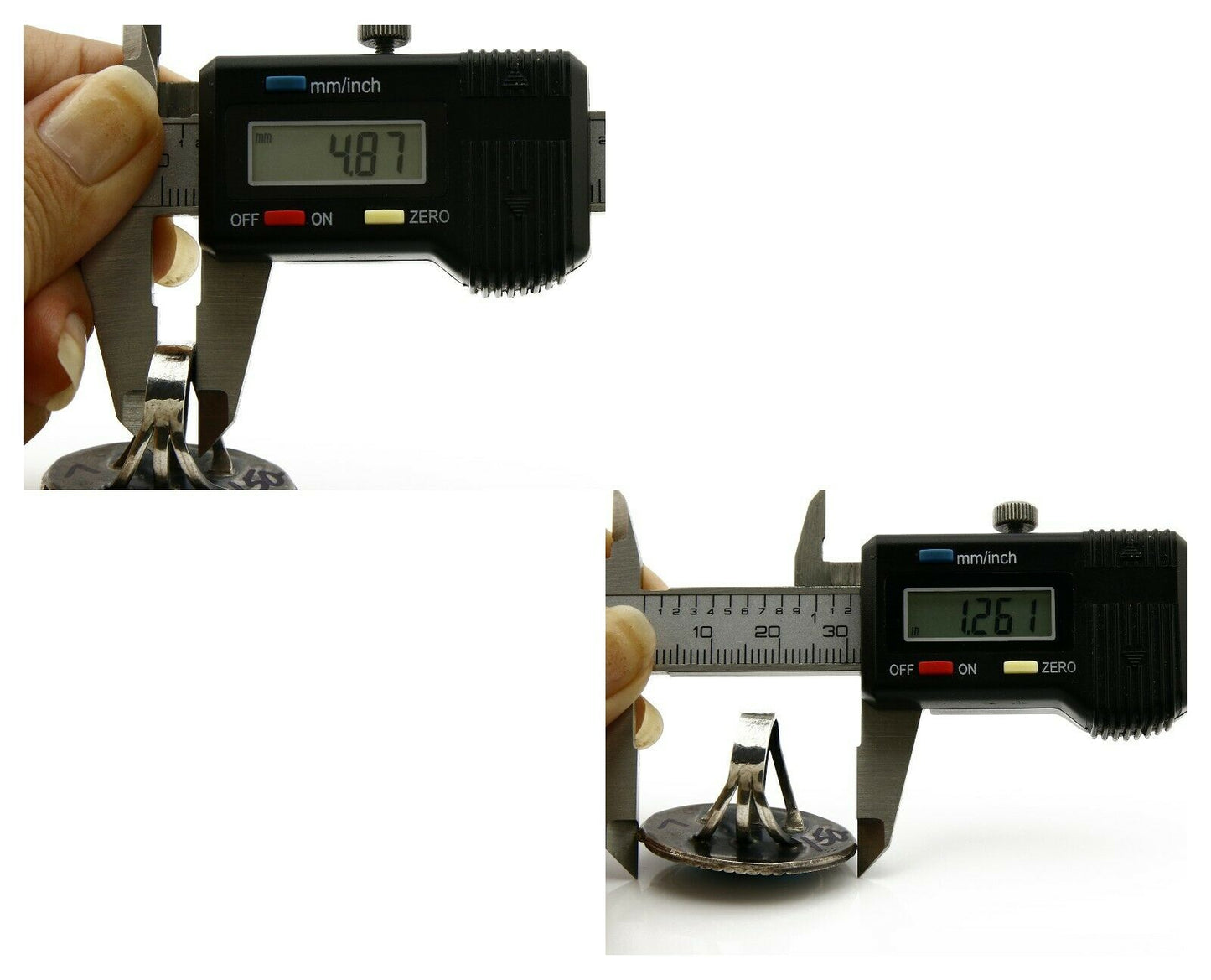 Women's Navajo Ring .925 Silver Blue Gem Turquoise C.80's