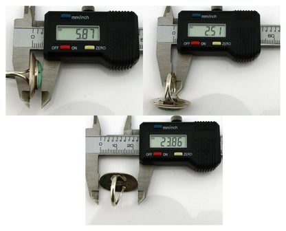 Navajo Shadow Box Ring .925 Silver Blue Turquoise Signed M Montoya C80s