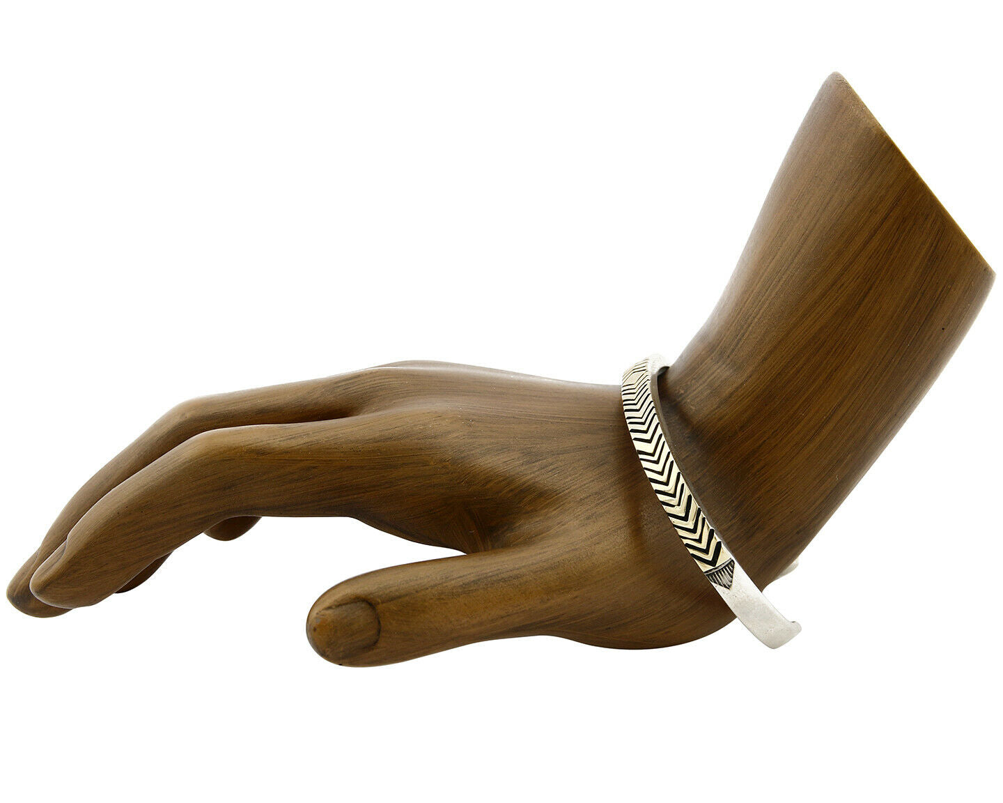 Navajo Bracelet .925 Silver & 14k Solid Gold MM Rogers and AS Cuff C.80's