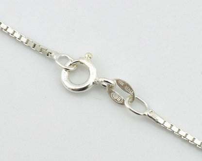 Navajo Handmade Inlaid Gemstone Pendant .925 Silver Signed SN C.80's