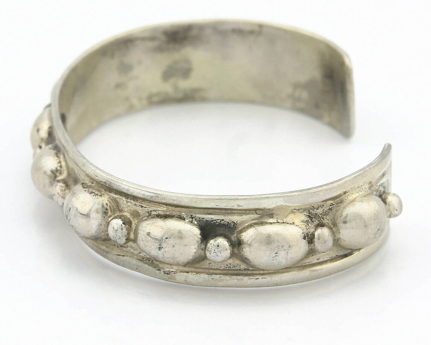 Navajo Bracelet .925 SOLID Silver Handmade Artist C Montoya C. 1980's