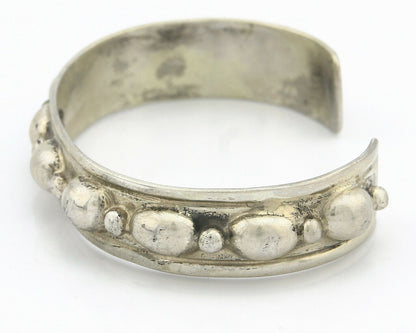 Navajo Bracelet .925 SOLID Silver Handmade Artist C Montoya C. 1980's