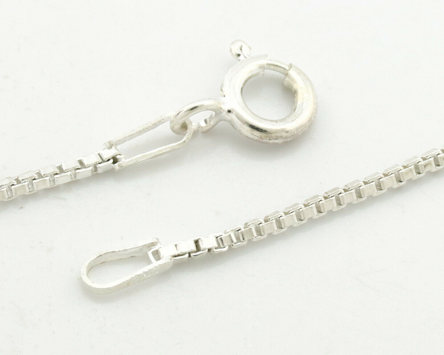 Navajo Necklace .925 Silver Kingman Turquoise Signed Tepee C.1980's