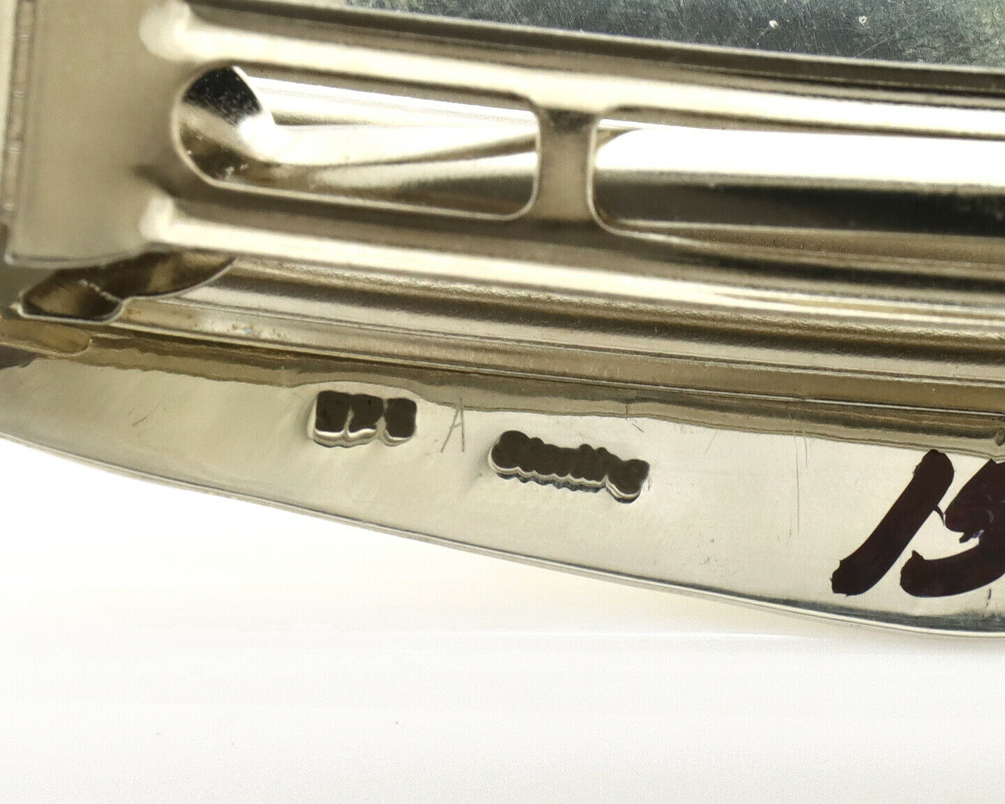 Navajo Hair Clip .925 Silver Blue Green Turquoise Barrette C.80's