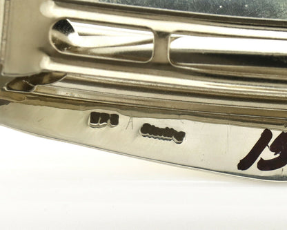 Navajo Hair Clip .925 Silver Blue Green Turquoise Barrette C.80's