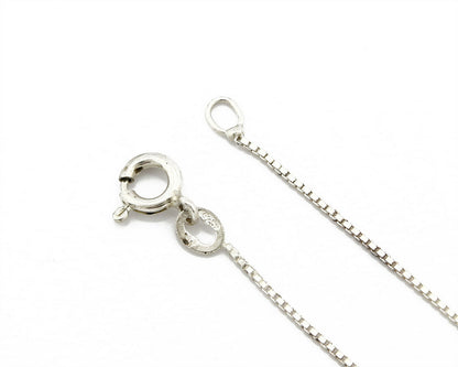 C.1980's Navajo Signed SM Natural Gemstone .925 Silver Pendant Necklace