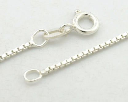 Navajo Necklace .925 Silver Nevada Black Turquoise Signed JR C.1980's