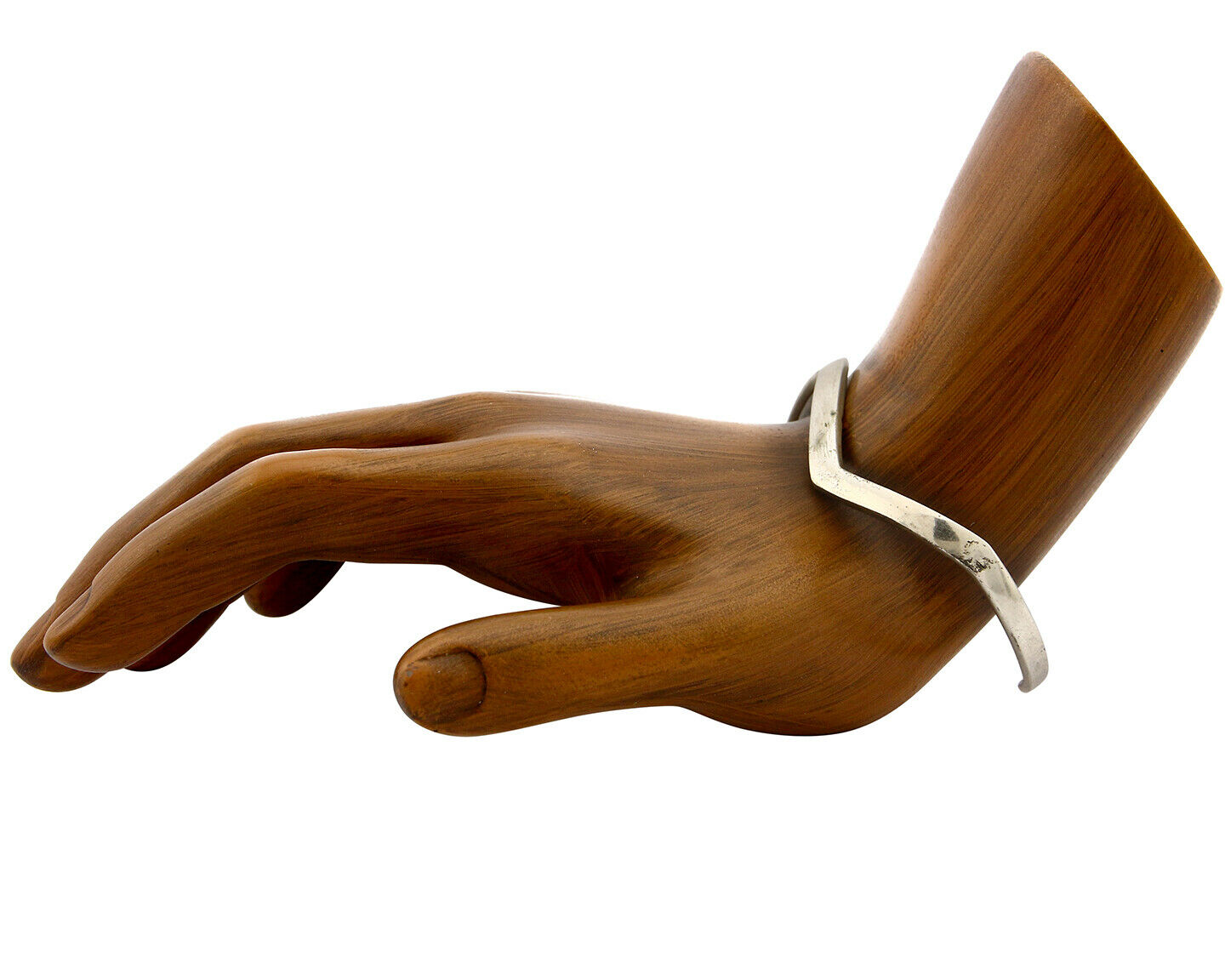 Navajo Bracelet .925 Silver Handmade Sand Cast Native American Artist Circa 70's