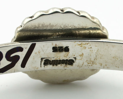 Navajo Bracelet .925 Silver Sleeping Beauty Turquoise Native American C.90's