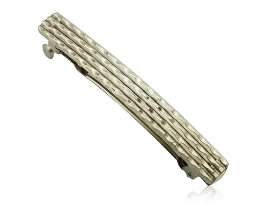 Women's Navajo Hair Clip .925 Silver Handmade Native Artist C.80's