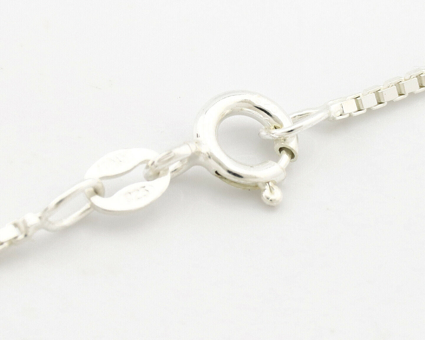 Navajo Necklace .925 Silver Morenci Turquoise Signed Anna Begay C.1980's