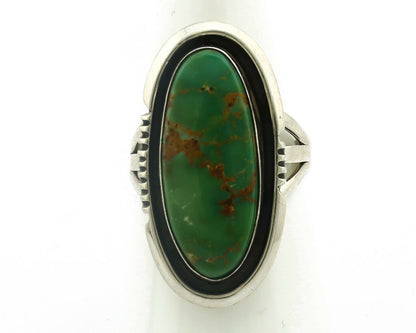 Navajo Ring .925 Silver Royston Turquoise Artist Native American C.80's