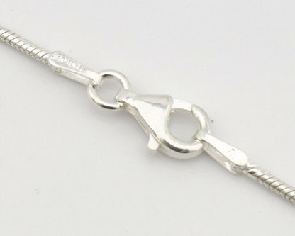 Navajo Necklace .925 Silver Morenci Turquoise Signed Sun C.1980's