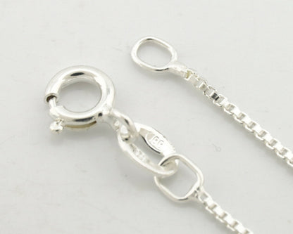 Navajo Necklace .925 Silver Royston Turquoise Signed Claw C.80's