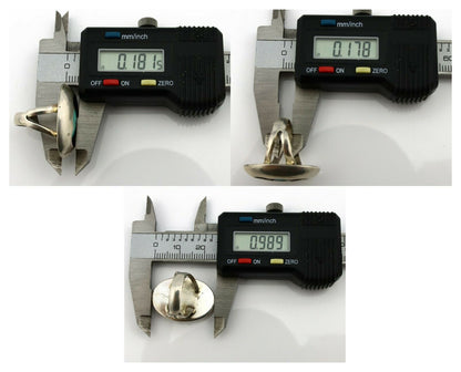 Navajo Shadow Box Ring .925 Silver Blue Turquoise Native American Artist C80s