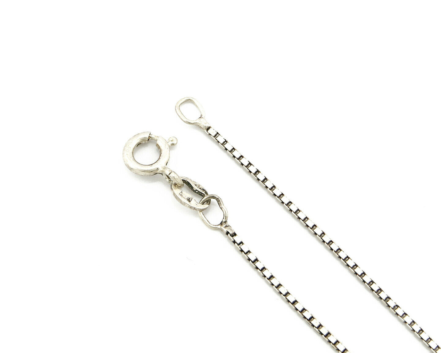 Women's Navajo Necklace .925 Silver & 14k SOLID Gold Artist C.80's Butterfly