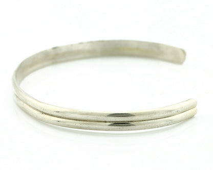 Navajo Toddler Child's Bracelet .925 Solid Silver Native American Artist C.80's