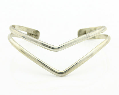 Navajo Handmade Bracelet .925 Silver Native Artist Rain Cloud C.80's