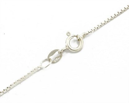 C.1990's Navajo Signed William Denetdale .925 Silver Lapis Feather Necklace