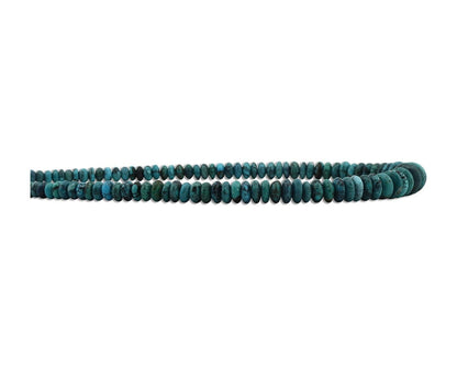 Navajo Necklace 925 Silver Black & Blue Spiderweb Turquoise Native Artist C.80's