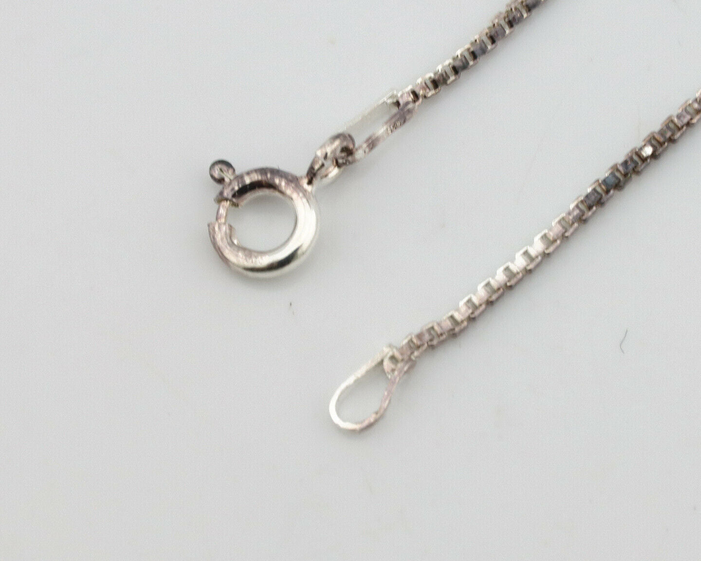 Navajo Kingman Turquoise Pendant .925 Silver Hand Stamped Signed Gecko C.80's