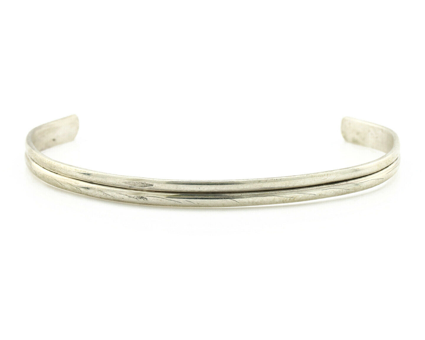 Navajo Toddler Child's Bracelet .925 SOLID Silver Native American Artist C.90's