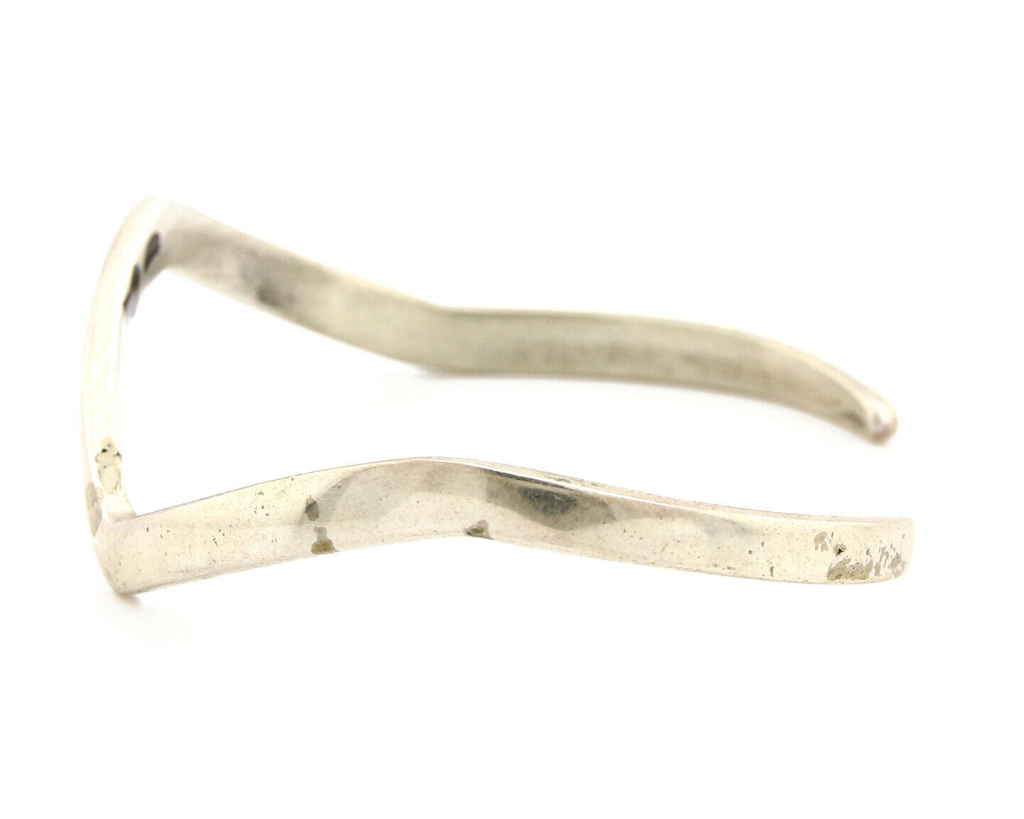 Navajo Bracelet .925 Silver Handmade Sand Cast Native American Artist Circa 70's