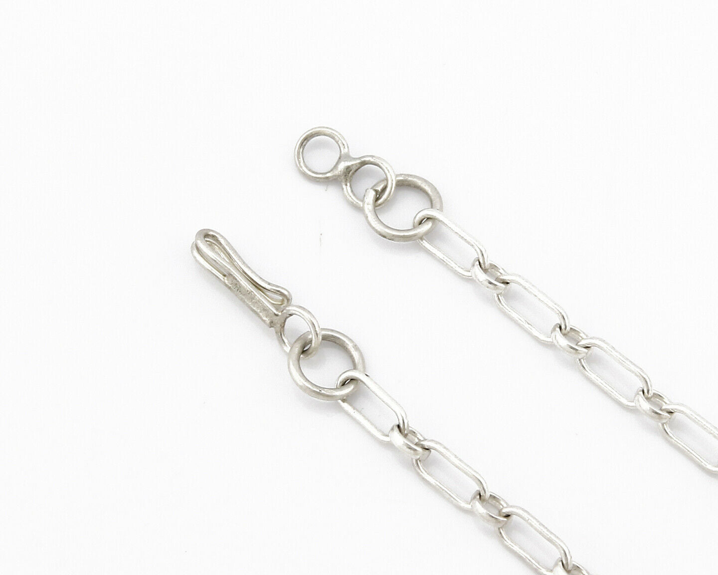 Women's Navajo Necklace .925 Silver Black Onyx Inlay C.80's